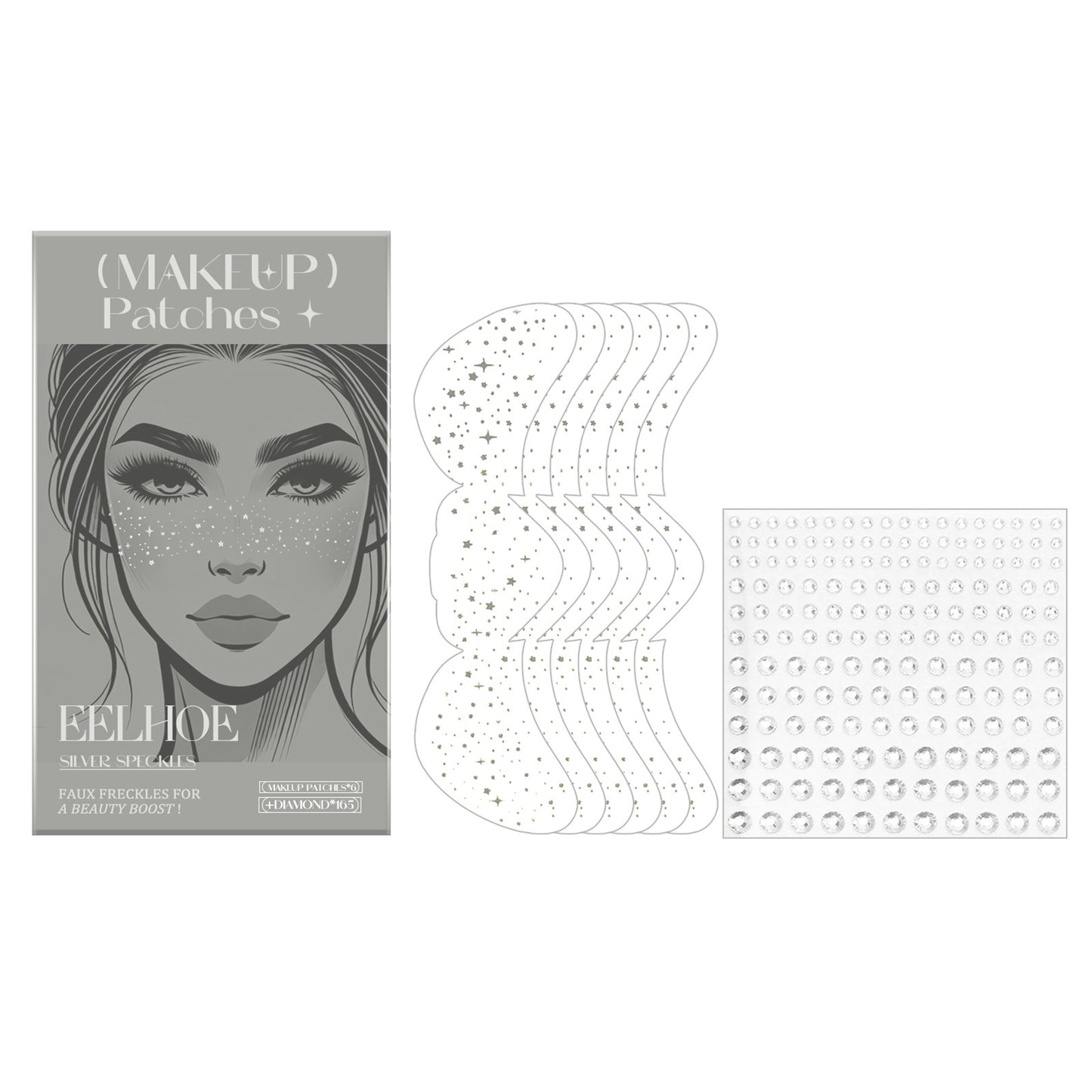 Glitter Spots Tattoo Sticker